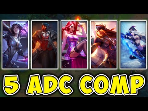 WE PICKED 5 ADC CHAMPIONS... THE RESULTS WILL SHOCK YOU - League of Legends