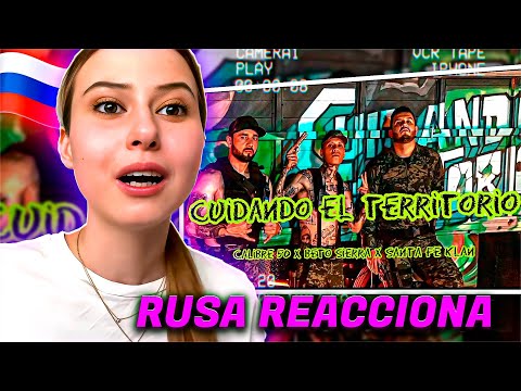 RUSA REACCIONA A Santa Fe Klan x Calibre 50 x Beto Sierra - Cuidando El Territorio [Official Video]