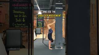 Handstand balance tips. Learn how to do a handstand with underbalance. Here are handstand exercises