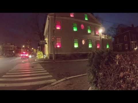 Salem MA Walk/Ride Christmas Decorations