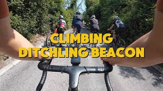 Download lagu Climbing DITCHLING BEACON at BHF London to Brighton 2025 mp3