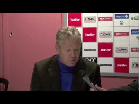 Persbabbel Peter Maes na Lokeren - Standard