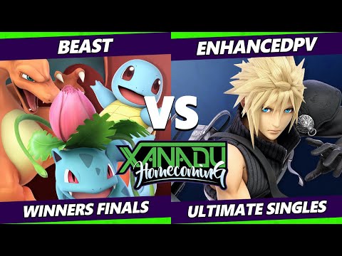 Xanadu Homecoming Winners Finals - Beast (Pokemon Trainer) Vs. enhancedpv (Cloud) Smash Ultimate