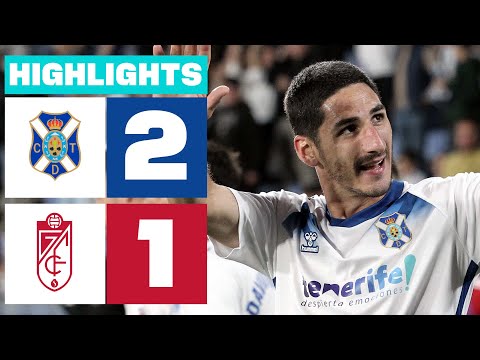 CD TENERIFE 2 - 1 GRANADA CF I HIGHLIGHTS LALIGA HYPERMOTION