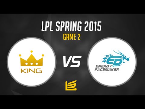LPL Spring 2015 W2D2: King vs Energy Pacemaker Game 2 Highlights