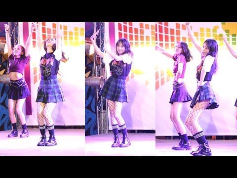 171118 UZI cover Blackpink (Bell as Lisa) - 붐바야 (BOOMBAYAH) @ The outdoor plaza