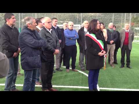 Inaugurazione campo da calcetto a Chiusanico 24.11.2014