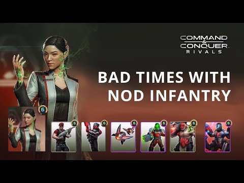 NOD Infantry only deck, mistakes were made - Command and Conquer Rivals