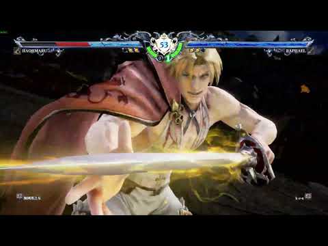Chang's Friend (Haohmaru) vs Kau Sworder (Raphael) Soul Calibur 6 Online Causal Game