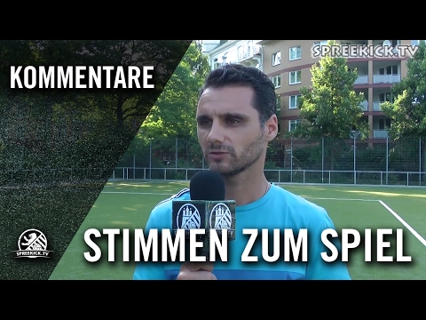 F. Ansaldo und O. Yoldas - Die Stimmen zum Spiel (1. FC Schöneberg 1913 - SC Teutonia 10)