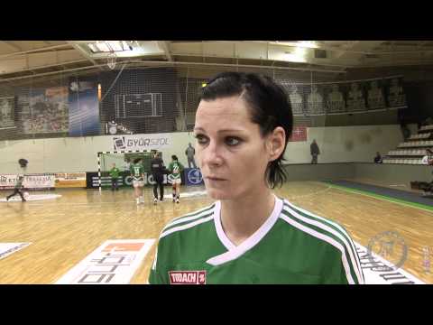 Interjúk az Audi ETO - Érd VSE mérkőzés után