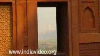 Balconies of Agra Fort