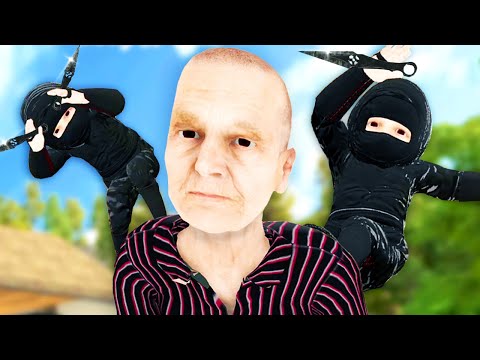 We Became Ninja Toddlers and Attacked our Grandma (Granny Simulator)