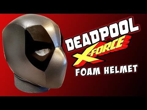 DEADPOOL XForce foam Helmet tutorial