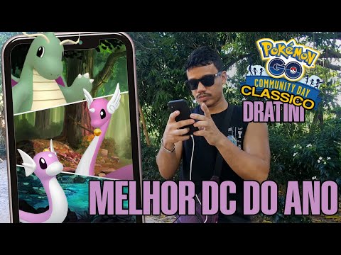INCRIVELMENTE 20+ SHINY NO DIA DA COMUNIDADE DO DRATINI - EM FORTALEZA