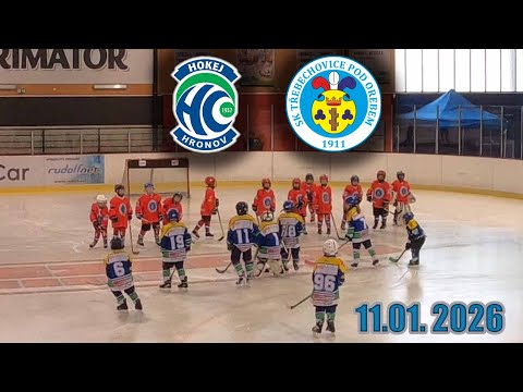 2026 11.01. Hokejový zápas Hronov - Třebechovice - Sestřih
