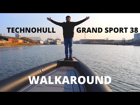 TECHNOHULL GRAND SPORT 38 - WALKAROUND *ON THE WATER*
