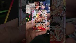 Download lagu I pulled a $1000 card! manga ace one piece trading card #onepiece #onepiececardgame #anime #tcg mp3