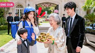Delivery Worker Single Mother Saves a Granny, Who Repay Her By Gifting Her Billionaire CEO Grandson!