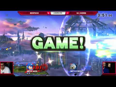 Morpheus (Mega Man) vs Seibrik (Meta Knight) 12/7/17