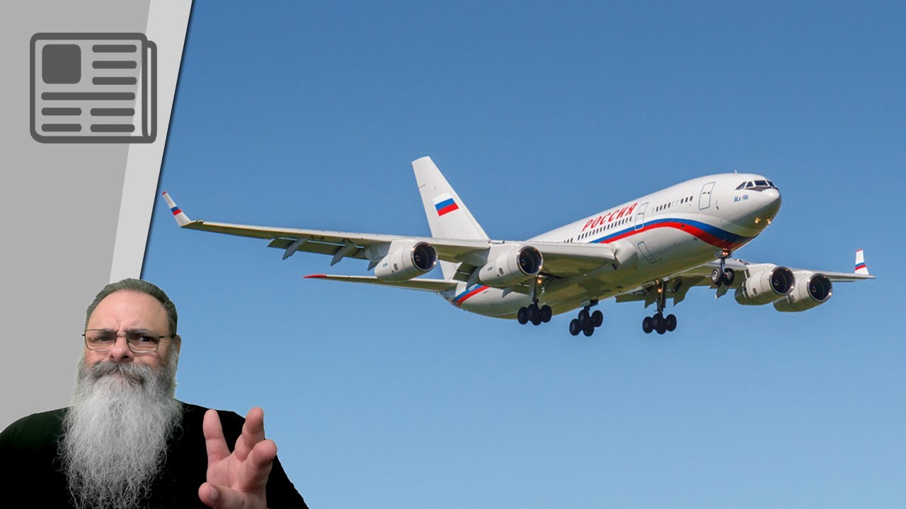 OUTRO AVIÃO RUSSO pousa em BRASÍLIA, novamente SEM EXPLICAÇÃO: SERÁ que vai pra VENEZUELA DEPOIS?