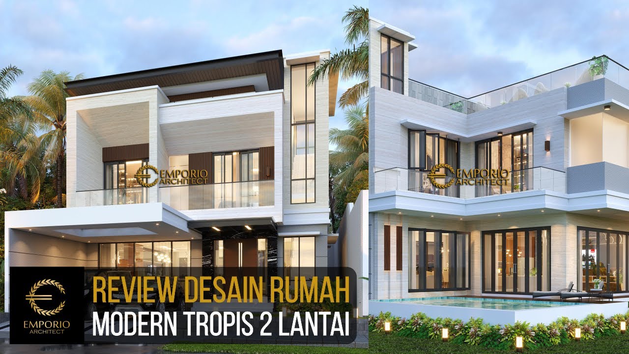 Video 3D Mrs. Ika Modern House 2 Floors Design - Batu, Malang, Jawa Timur