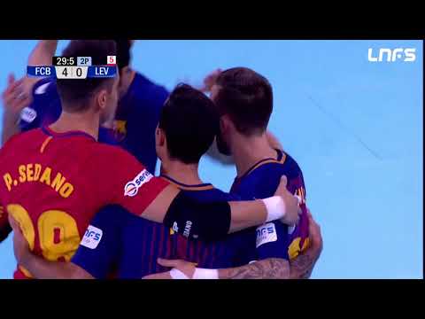 Gol Rivillos (4-0) FC Barcelona Lassa - Levante UD FS. J11, 1Div