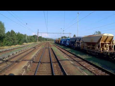 Řetenice - Ústí n/L. | ČDC | Loko řady 123 | Ze stanoviště strojvedoucího