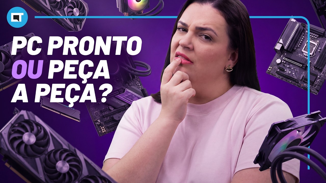 PC pronto ou montado peça por peça? O que é melhor?