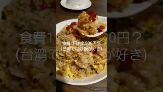 【参考】台湾4泊5日(1人) 総費用 #台湾