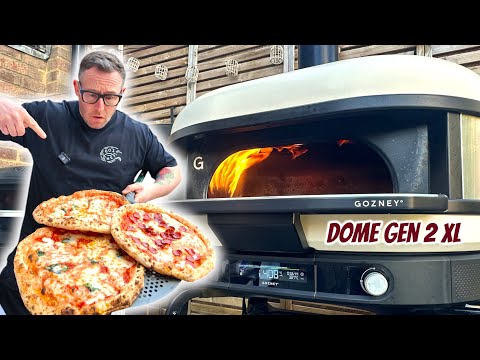 New Gozney Dome Gen 2 XL multiple pizza bakes