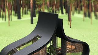 Twin Sisters House in Mārupe, Latvia by Milad Eshtiyaghi