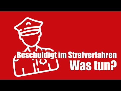Beschuldigter im Strafverfahren. Was sollten Sie tun?