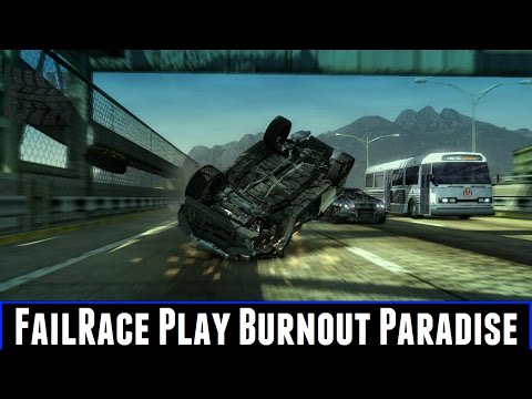 FailRace Play Burnout Paradise (Xbox One Backwards Compatibility)