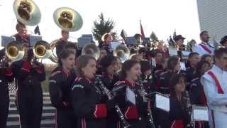 preview picture of video 'Westborough High School Marching Band 10-26-2013'