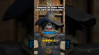 COMO FAZER CARA DE PSICOPATA 💀 | Forsaken DUBLADO (Credits:Meele_kr) - #shorts #roblox #forsaken