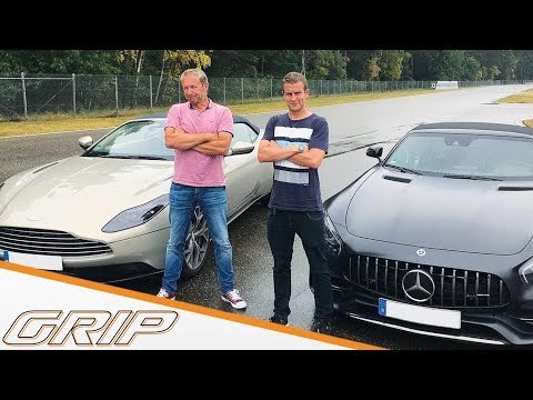Luxus-Roadster im Duell | DB11 Volante vs. AMG GT C | GRIP