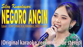 Download lagu NEGORO ANGIN - Denny Caknan - Silvy Kumalasari - Original karaoke version - wide stereo mp3