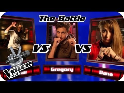 Labrinth - Beneath Your Beautiful (Dana, Aitziber, Gregory) | The Voice Kids 2013 | Battle