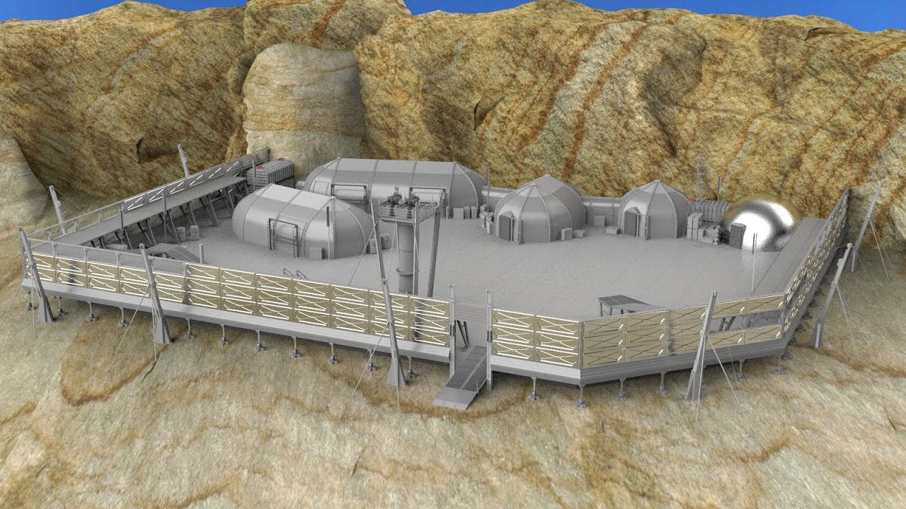 Whisky dell'avamposto dei soldati dell'astronave Modello 3D