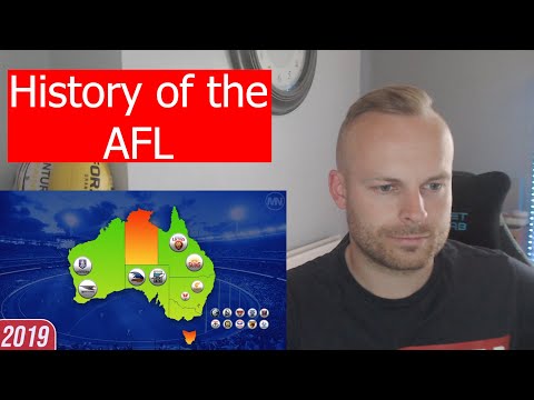 Rob Reacts to... History of The AFL - The Teams (1897-2019)