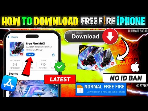 iPhone Me Free Fire Kaise Download Kare 💯| How To Download Free Fire In iPhone || Free Fire Download