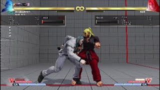 SFVAE ユリアン初日に見る肘弱ヘッドすかし肘コンボ解説動画
