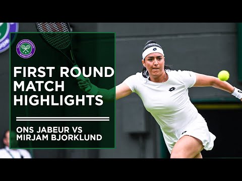Ons Jabeur vs Mirjam Bjorklund | First Round Highlights | Wimbledon 2022