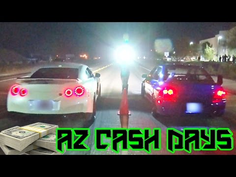 Street Racing THROWDOWN - Arizona CASH DAYS! Video