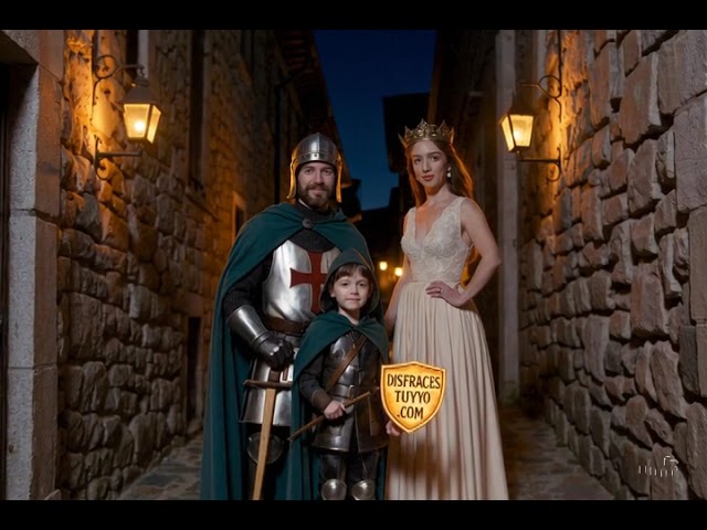 Vídeo relacionado con Fiesta y Carnaval, S.L. Camisa Medieval Infantil Talla 10.