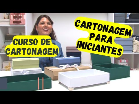 CURSO DE CARTONAGEM PARA INICIANTES