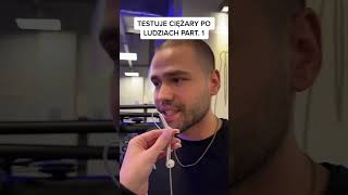 Miniaturka - TESTUJEMY CIĘŻARY PO LUDZIACH