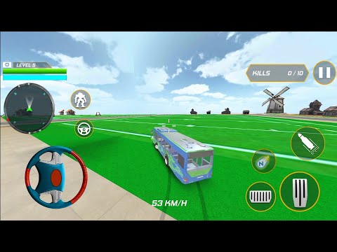 Dragon Robot Police Truck Games - Android Gameplay Part 2