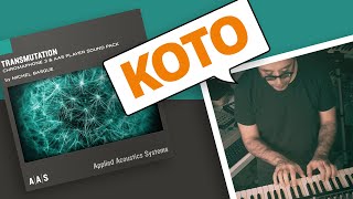 Video thumbnail for Koto—Thiago Pinheiro jams with the Transmutation sound pack for Chromaphone 3 by Applied Acoustics Systems